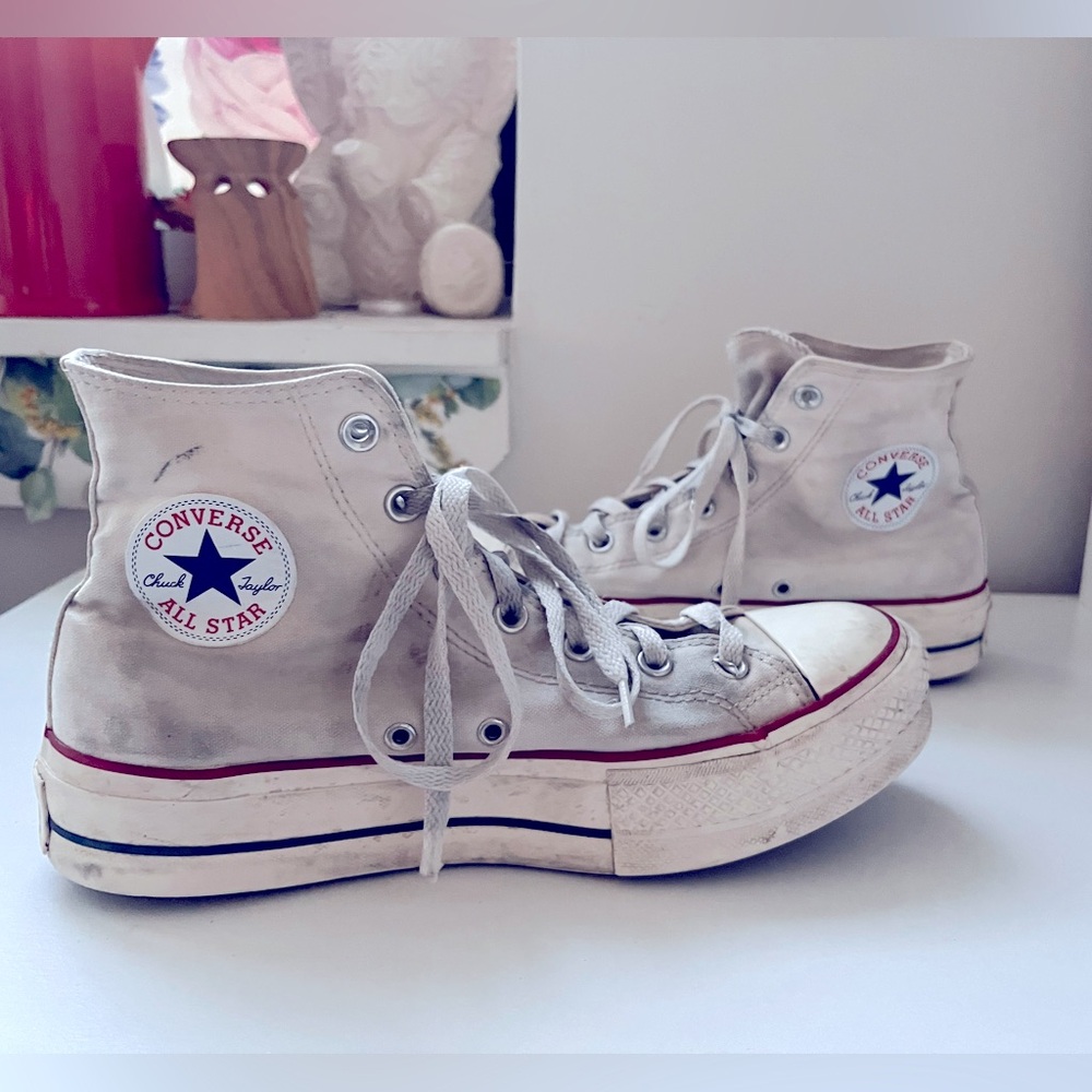 Converse All Star Platform Hightop sneakers unisex size 7.5